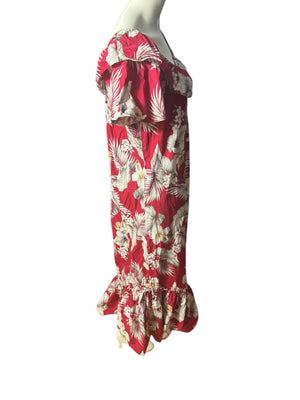 Vintage Hawaiian Royal Creations dress caftan long M
