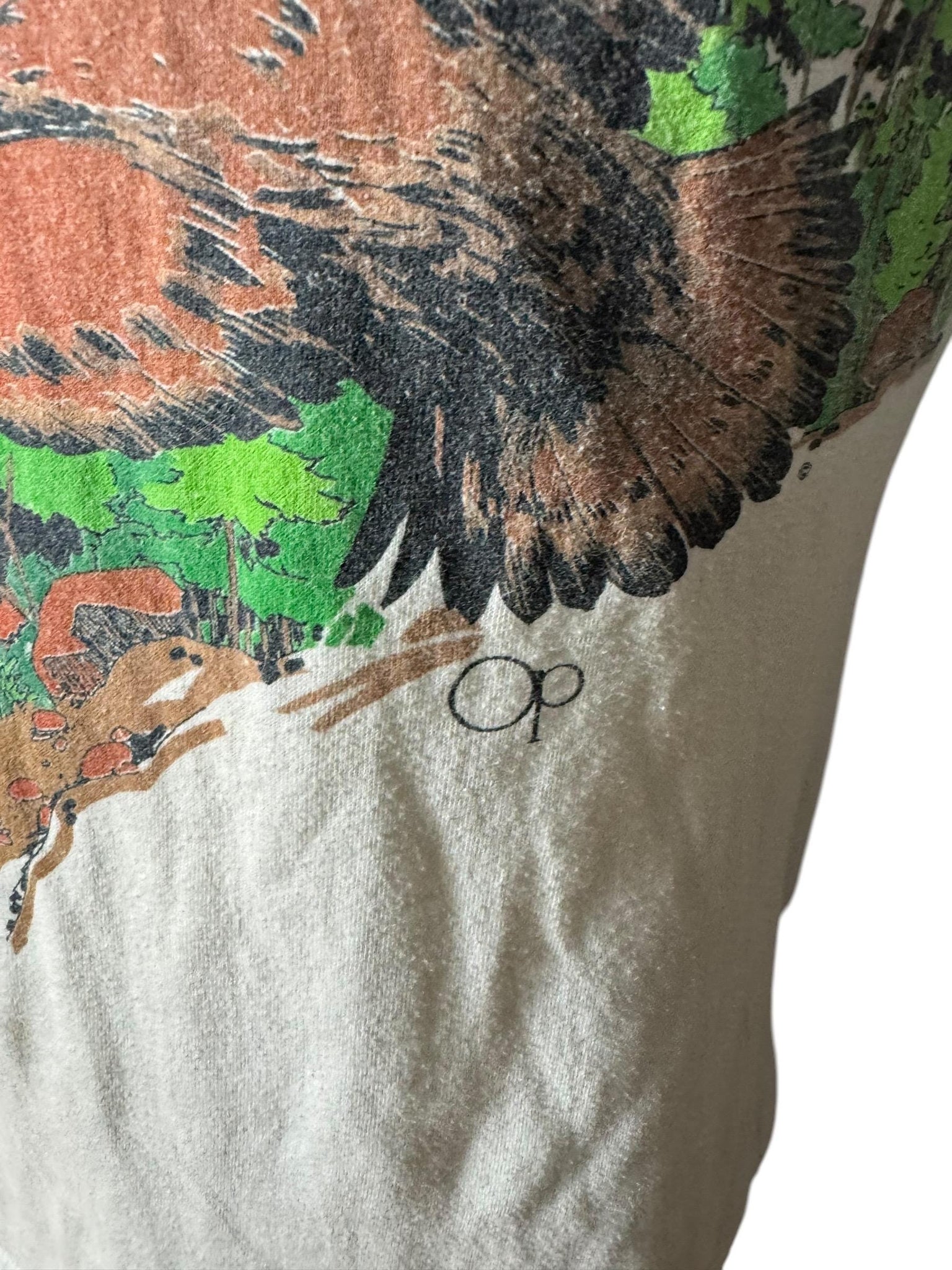 Vintage 80's OP Ocean Pacific Eagle surf shirt L