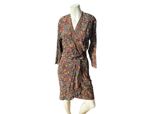 Vintage Carole Little skirt & top 6 M rayon