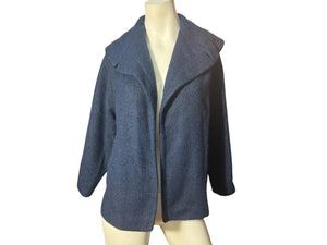 Vintage 50's 60's blue short coat M