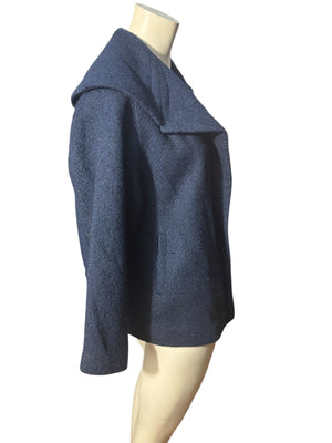 Vintage 50's 60's blue short coat M