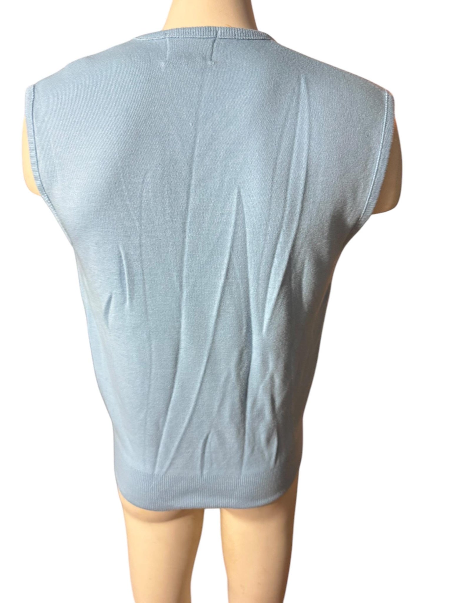 Vintage men’s blue sweater vest XL Sears