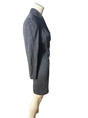 Vintage 80's gray mini dress S All That Jazz