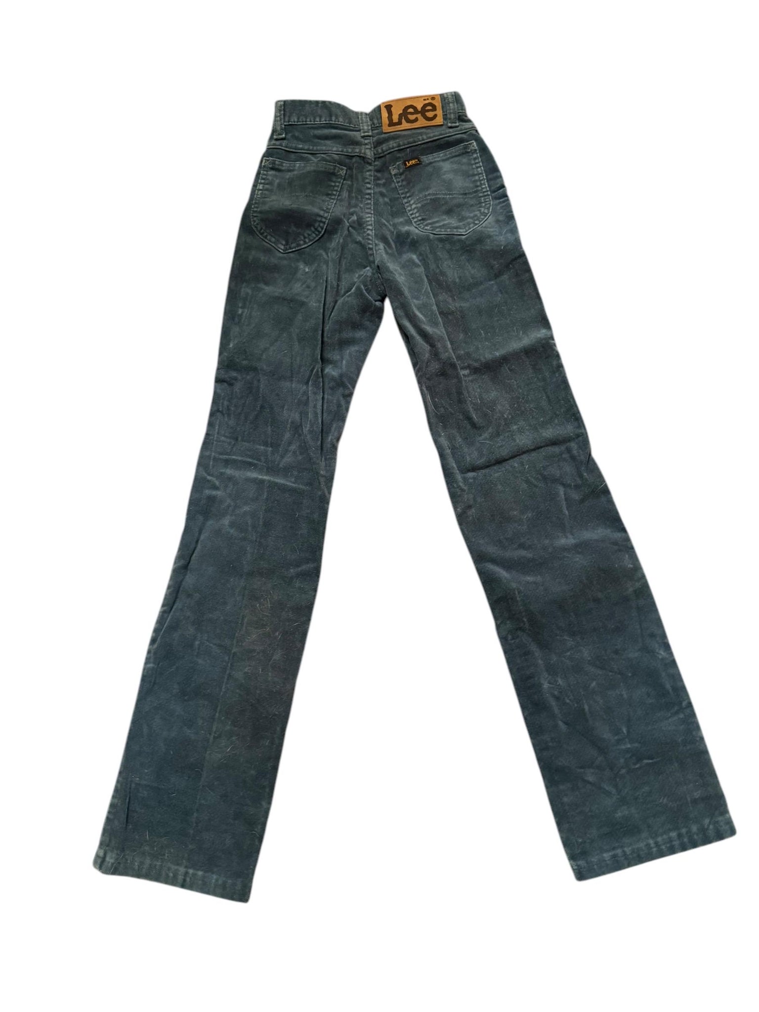 Vintage teen kids 70's high waist corduroy pants 5 L