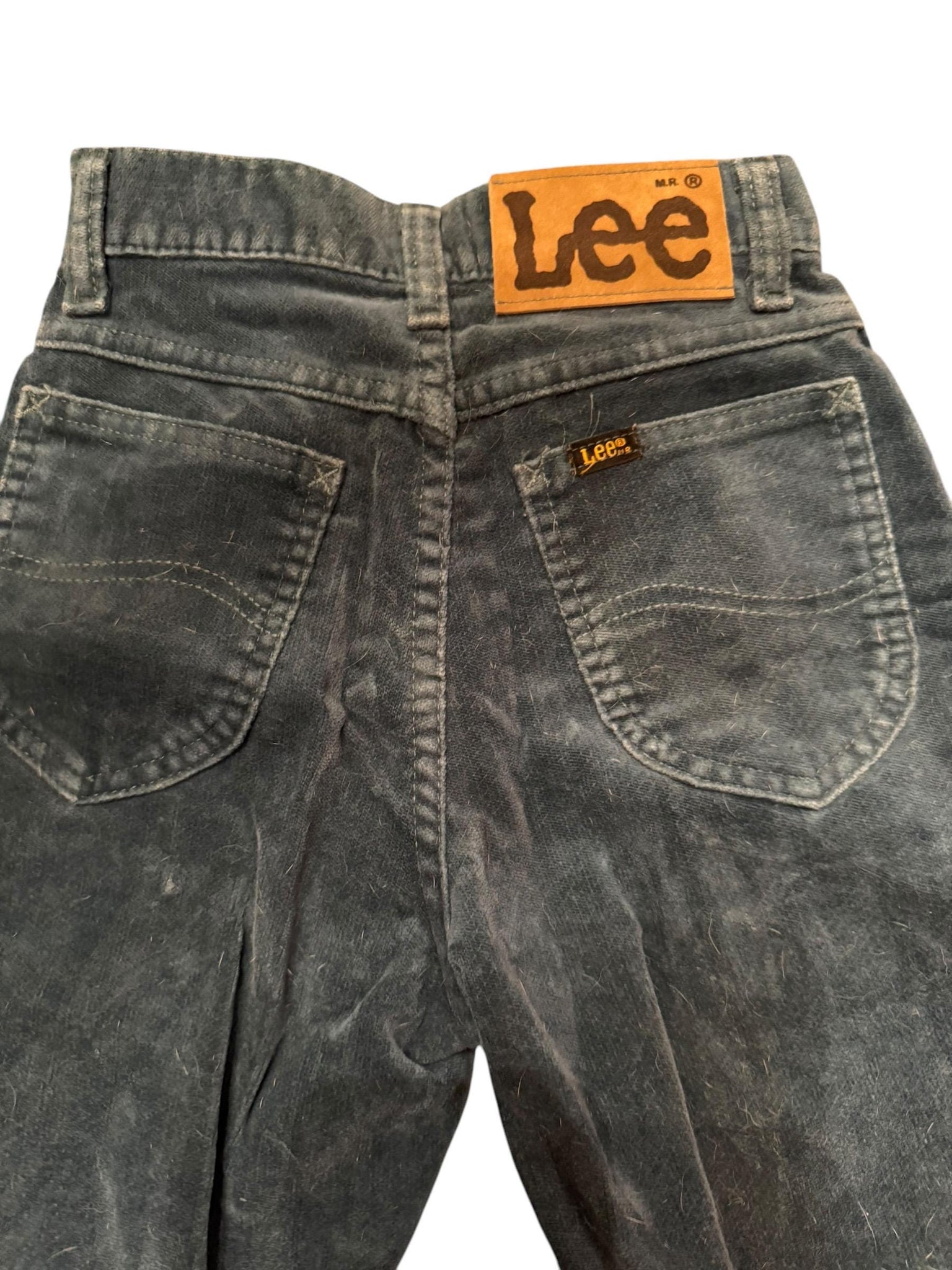 Vintage teen kids 70's high waist corduroy pants 5 L