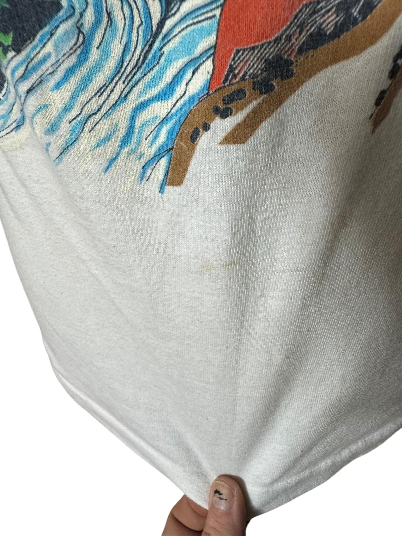 Vintage 80's OP Ocean Pacific Eagle surf shirt L