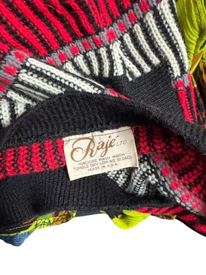 Vintage 80's sweater tank top Raje M L