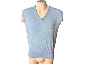 Vintage men’s blue sweater vest XL Sears