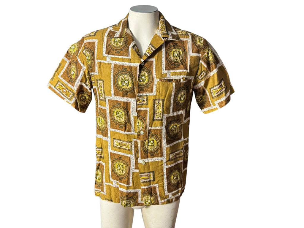 Vintage 60's Hawaiian shirt M Malihini