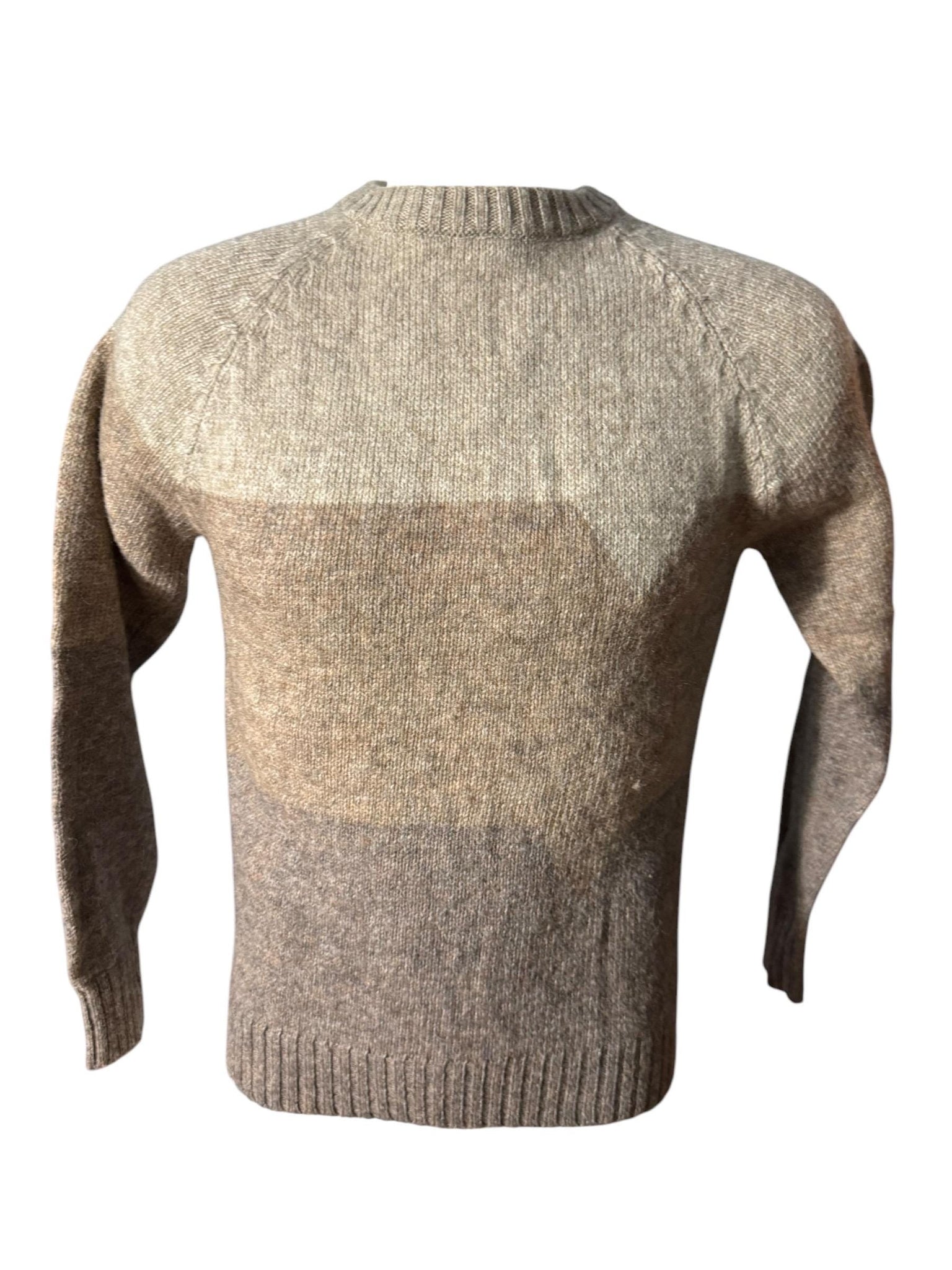 Vintage 70's men's brown & tan sweater M McGregor