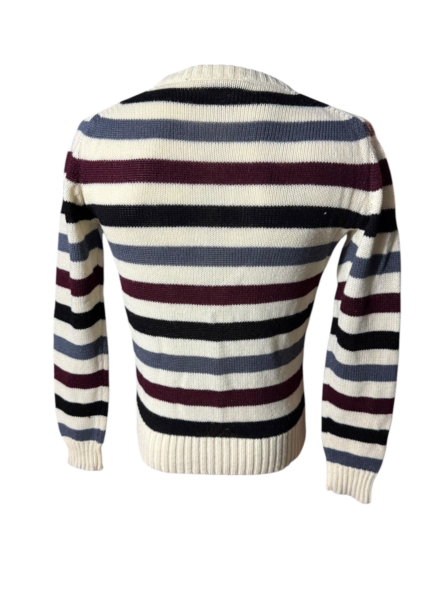Vintage 80's men's striped sweater M Goudchaux