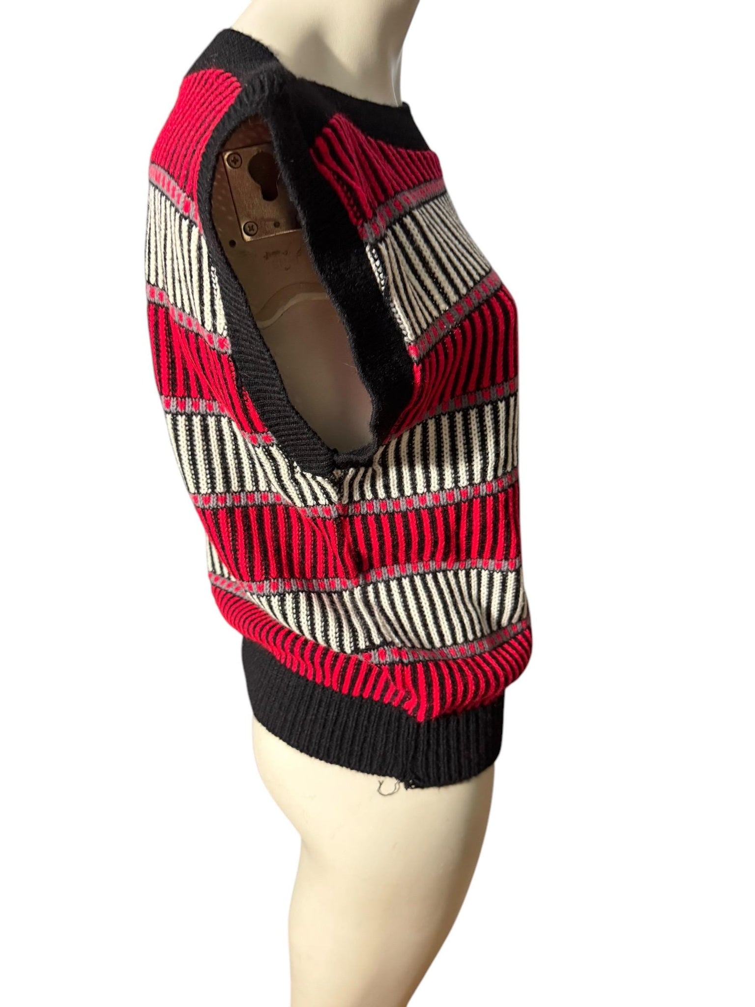 Vintage 80's sweater tank top Raje M L