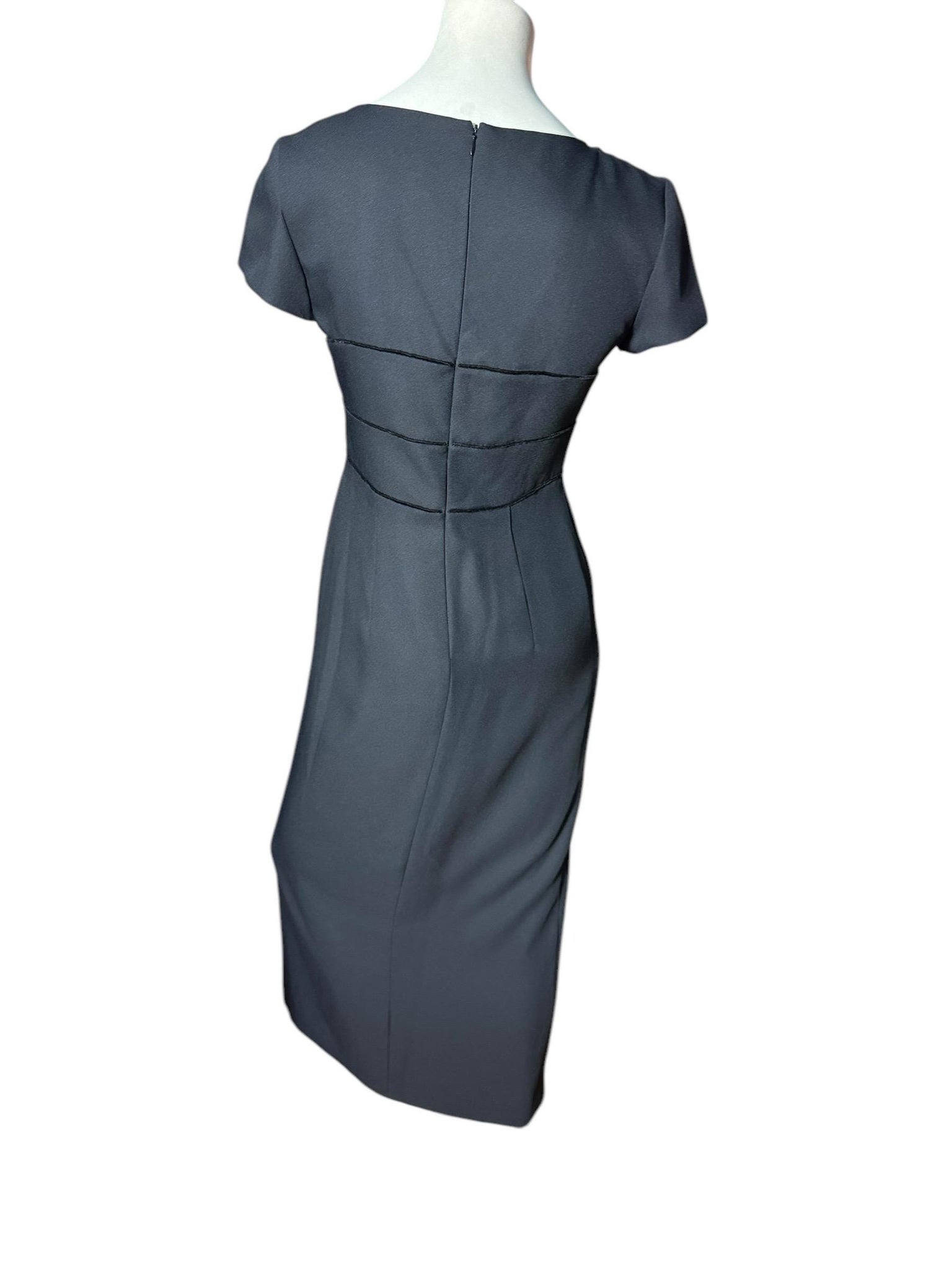 Vintage 80's black long dress 4 Liz Claiborne Night