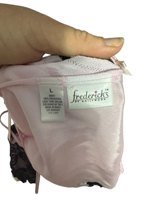 Vintage pink Frederick's of Hollywood nightgown L