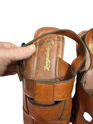 Vintage 70's Loungeabouts sandals 7 deadstock