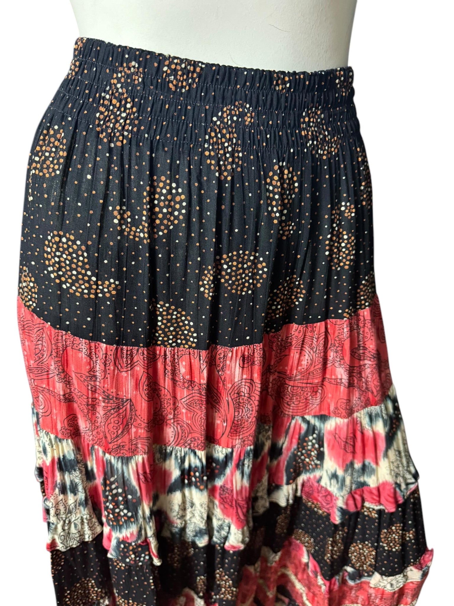 Vintage Carole Little full skirt rayon 4