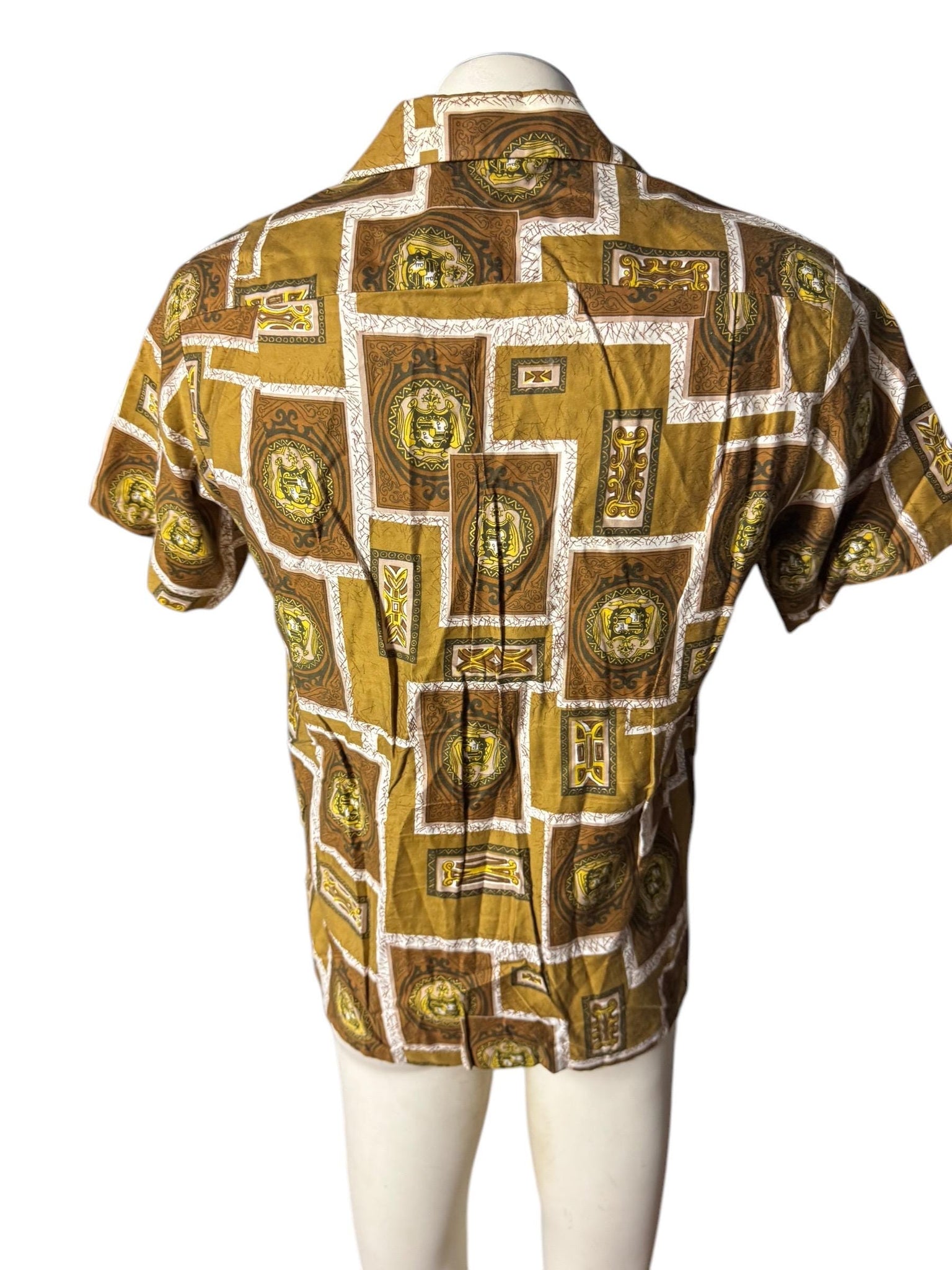Vintage 60's Hawaiian shirt M Malihini