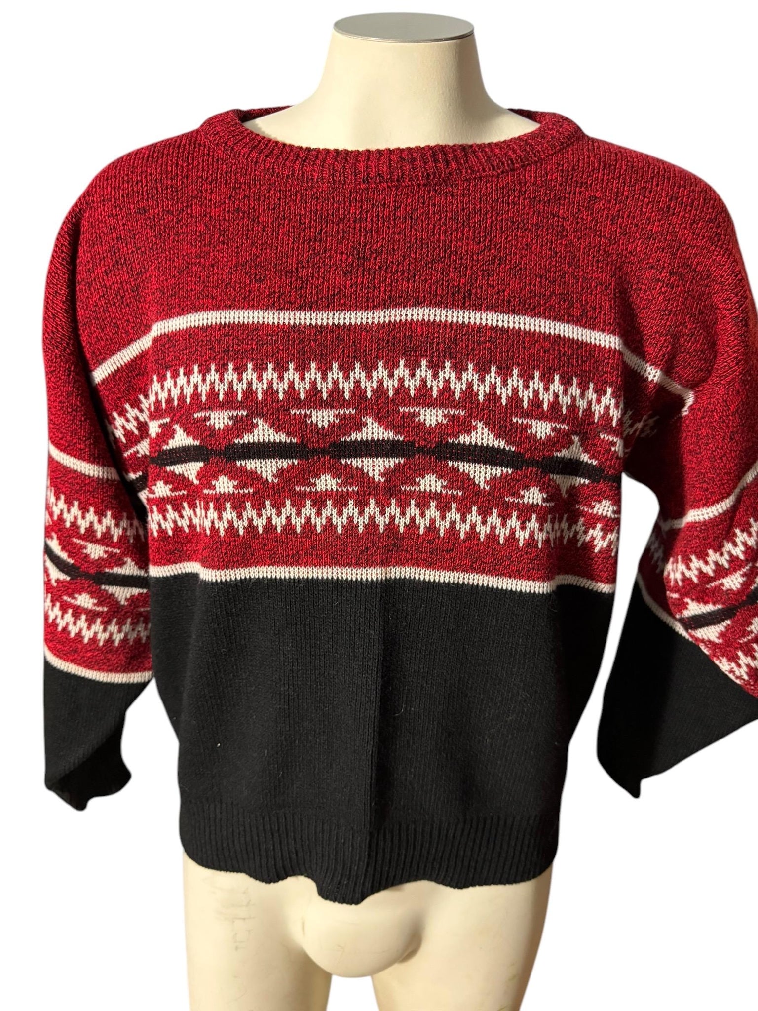 Vintage 80's men's sweater M Sweater Graphics