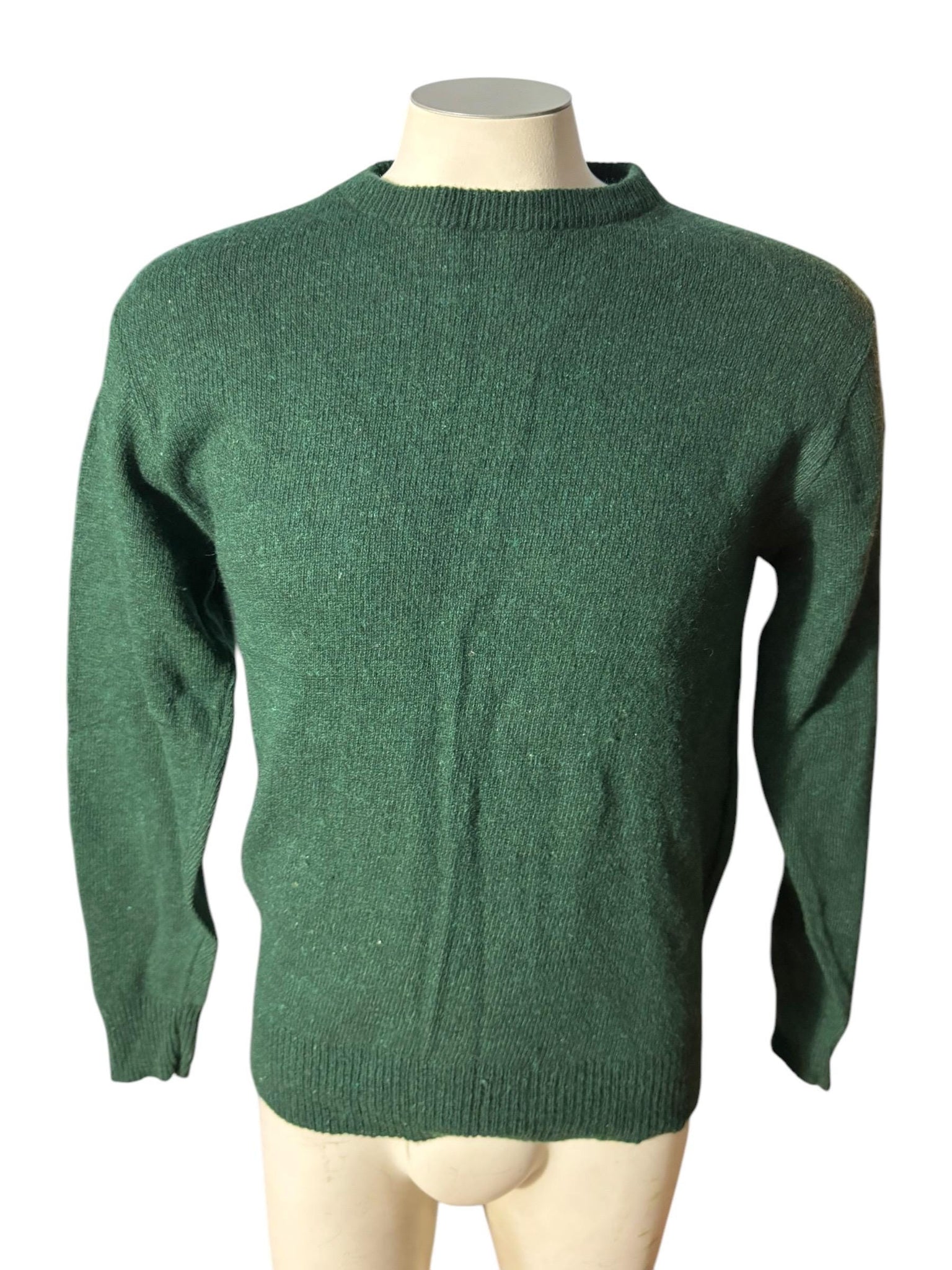 Vintage 70's men's green sweater M Campus One