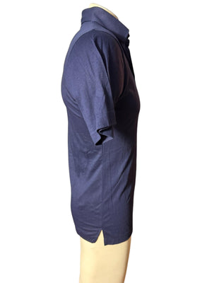 Vintage 80's navy men's polo shirt M Greg Richard