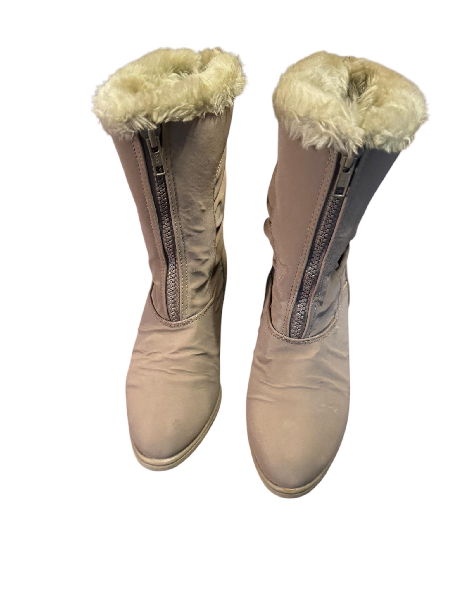 Vintage 70’s tan boots 6 W walkables