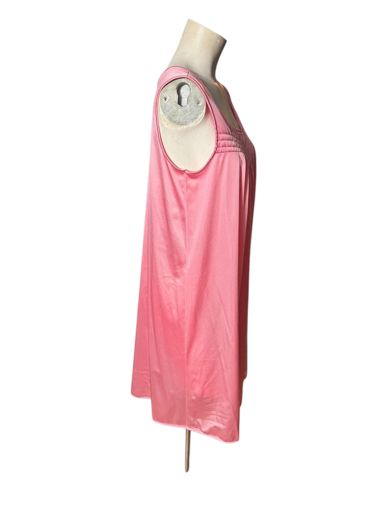 Vintage pink Vanity Fair nightgown PTE