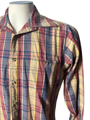 Vintage Levi’s plaid 80's shirt M