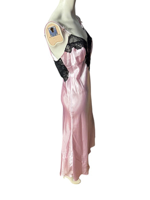Vintage pink Frederick's of Hollywood nightgown L