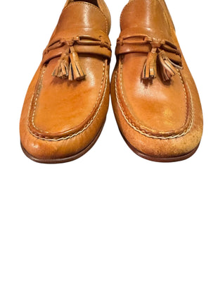 Vintage 70's Fayva men's brown loafer shoes 6