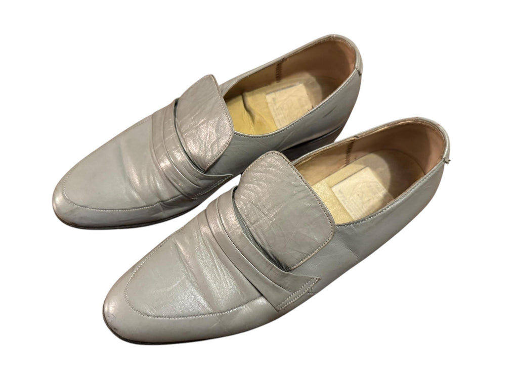 Vintage 70's men's gray loafer shoes 5