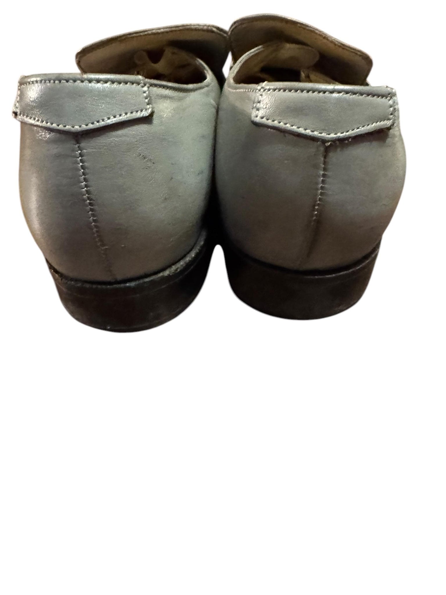 Vintage 70's men's gray loafer shoes 5