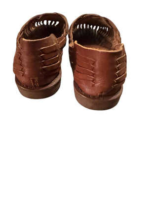 Vintage leather huaraches sandals 4.5 W- 6