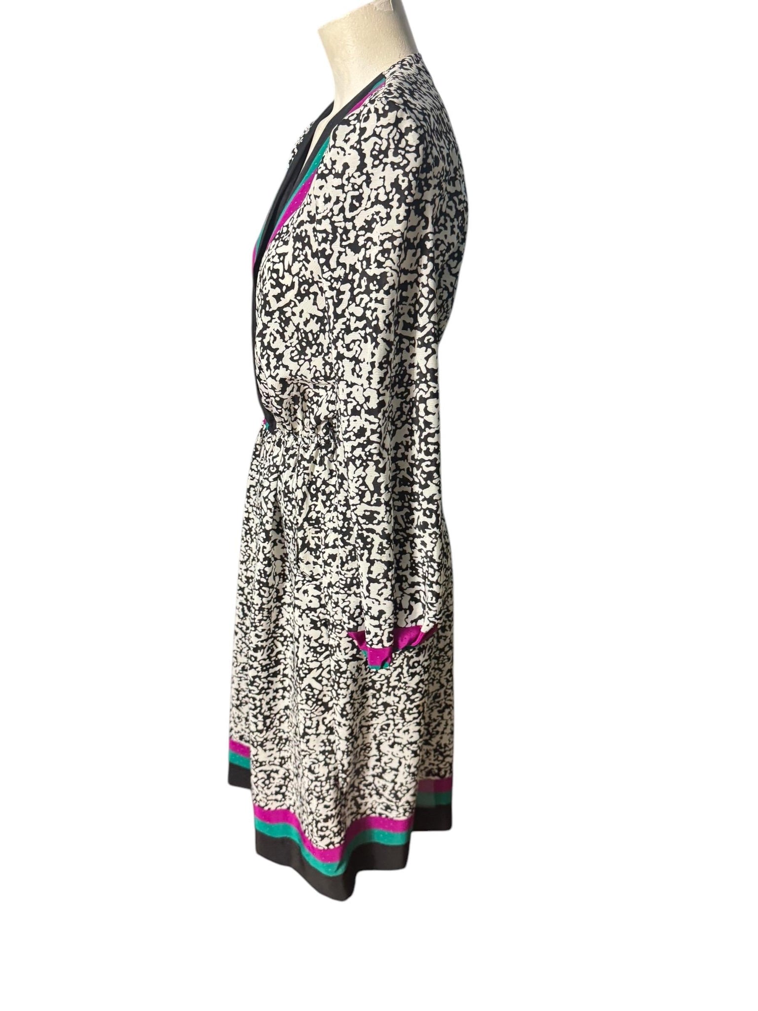 vintage 80's Leslie Fay dress M petite