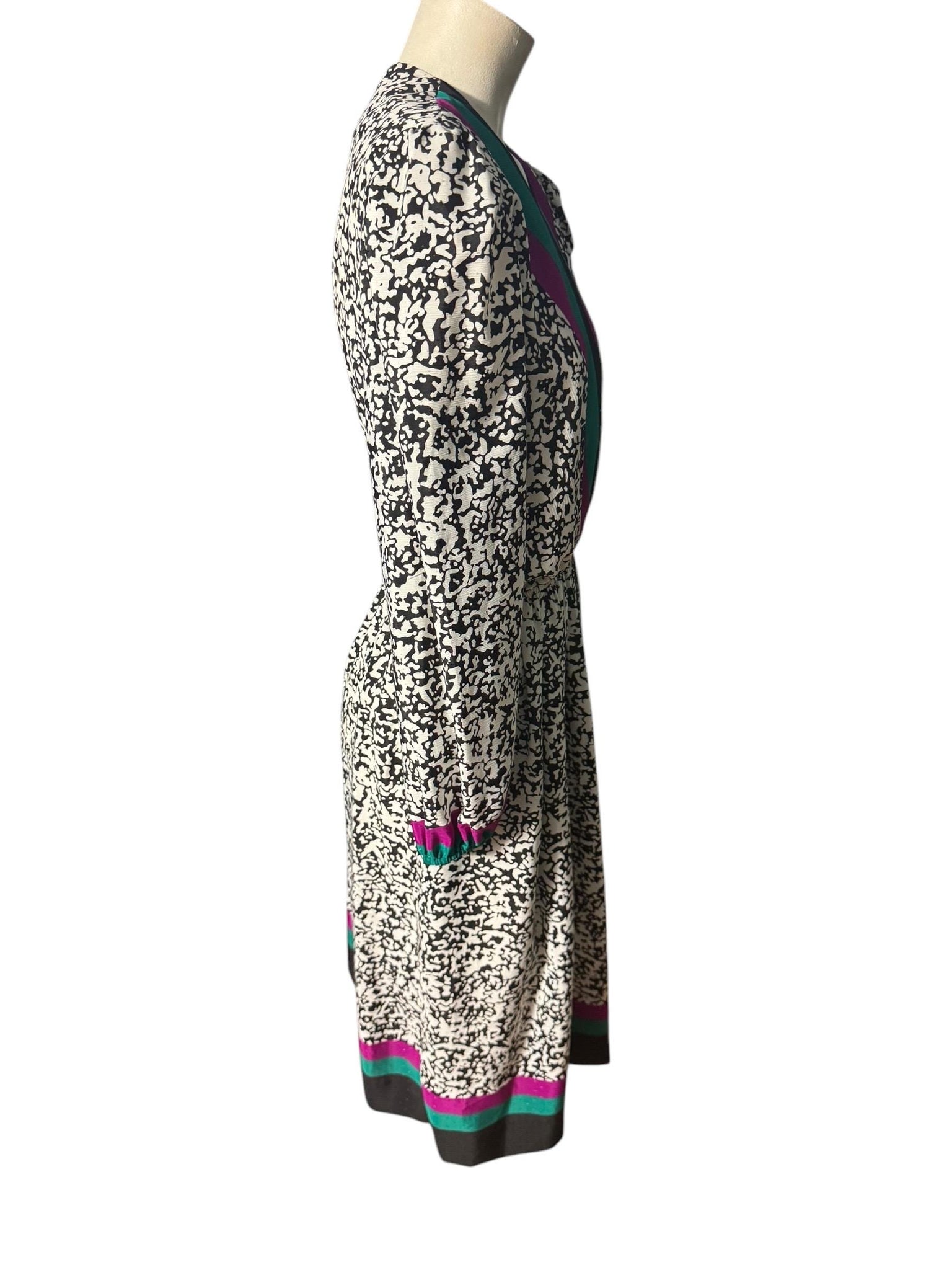 vintage 80's Leslie Fay dress M petite