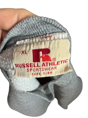 Vintage 80's gray sweatshirt XL Russell Athletic