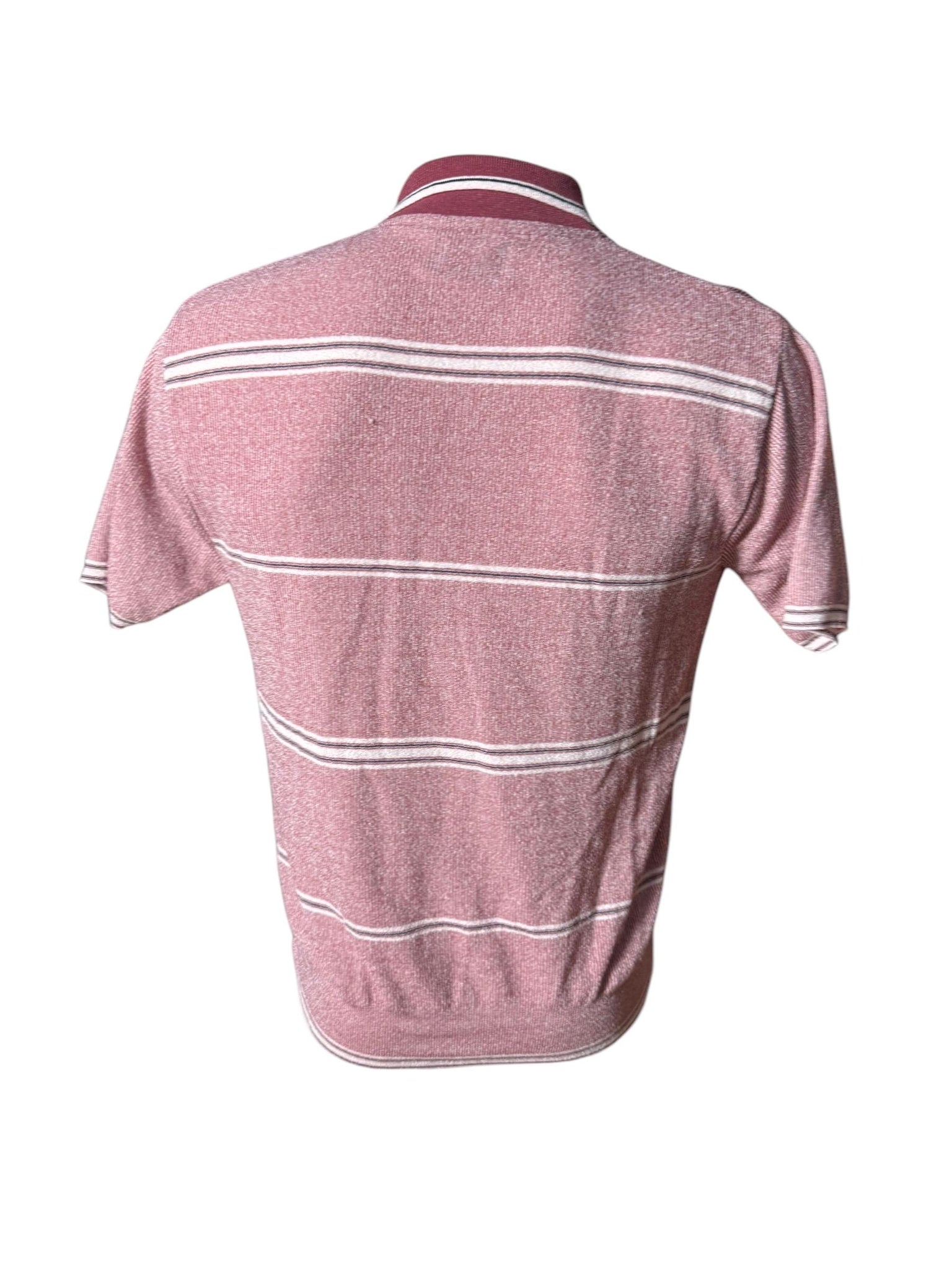 Vintage 70's men's knit polo shirt M Intera