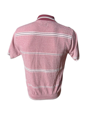 Vintage 70's men's knit polo shirt M Intera