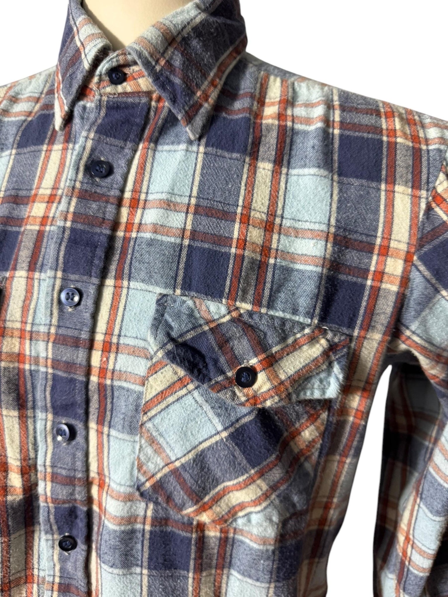 Vintage King's Road flannel shirt L