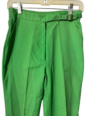 Vintage 80’s green high waist pants 3 S