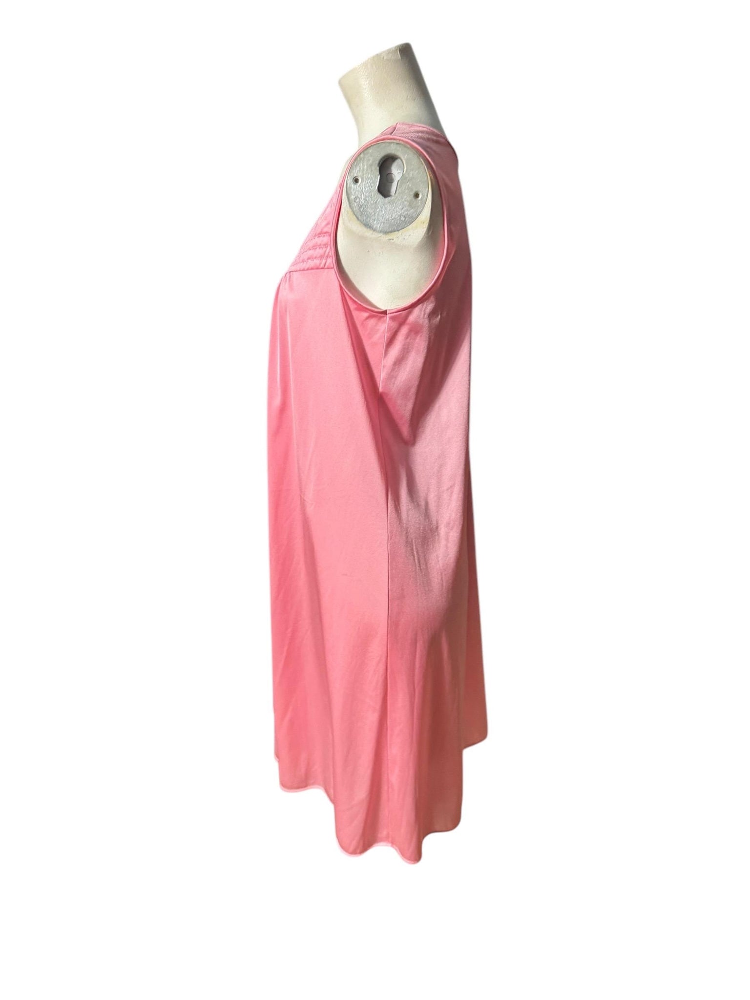 Vintage pink Vanity Fair nightgown PTE
