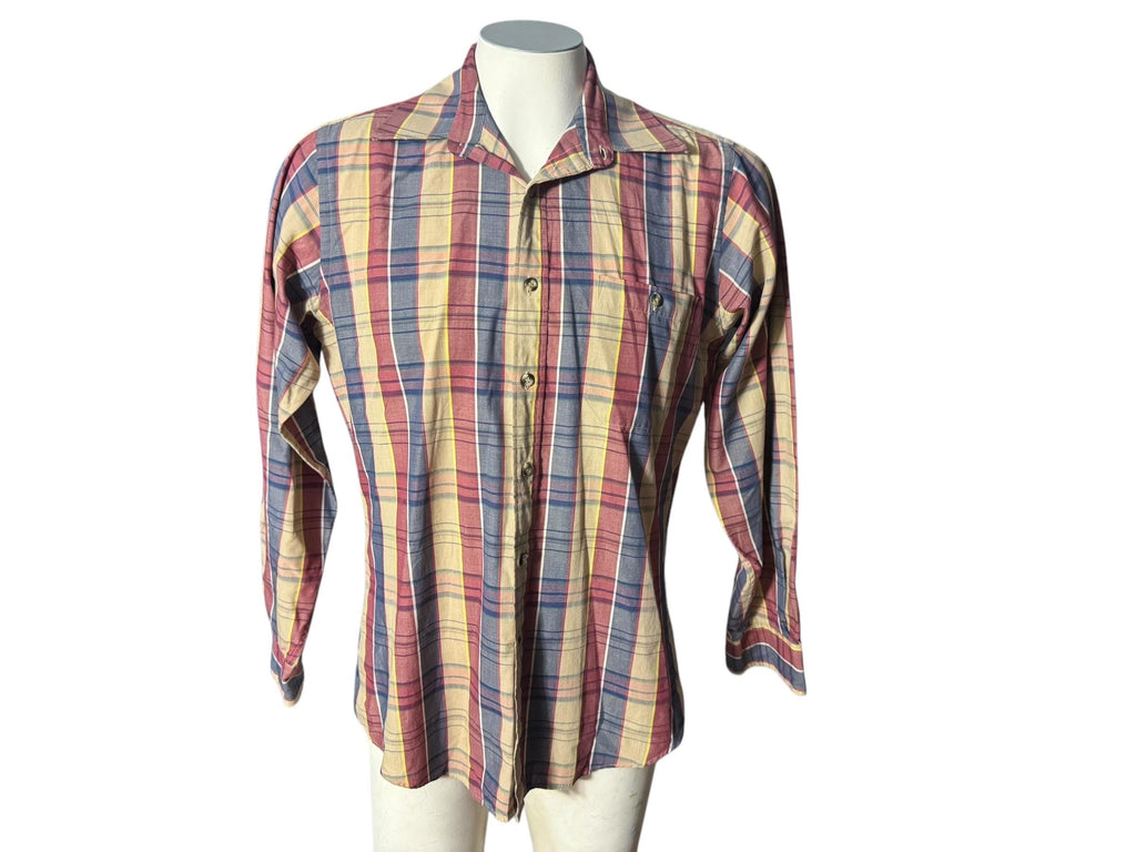 Vintage Levi’s plaid 80's shirt M