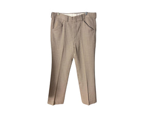 Vintage 70's men's print pants 36 x 30
