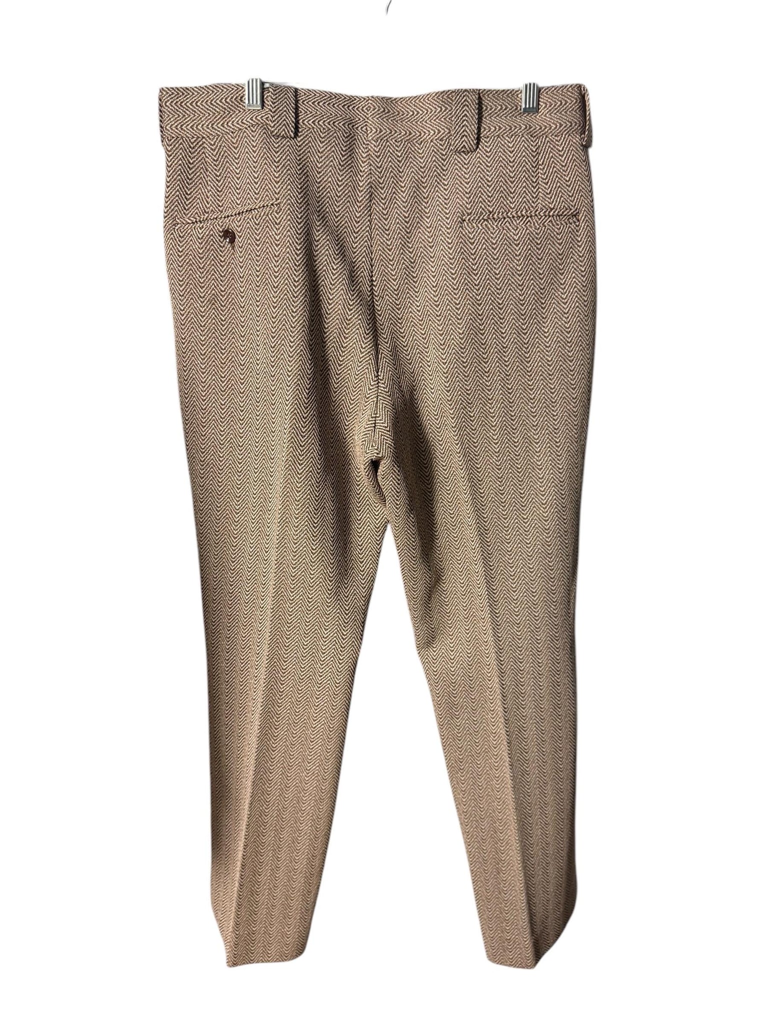 Vintage 70's men's print pants 36 x 30