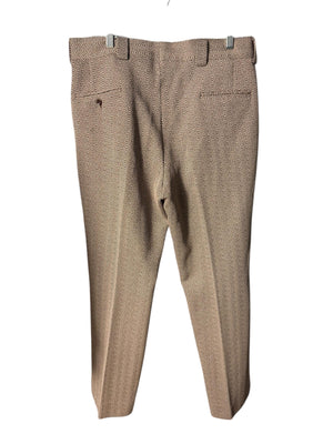 Vintage 70's men's print pants 36 x 30