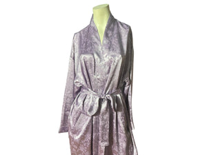 Vintage 80's Victoria's Secret purple robe L