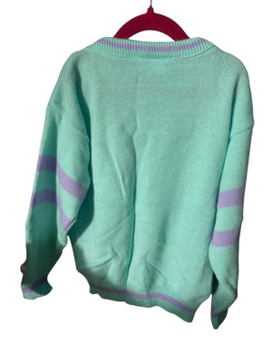 Vintage 80's kid's teddy bear sweater 7 Jet Set