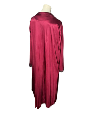 Vintage 70's peignoir nightgown robe L Nancy King