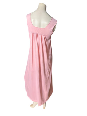 Vintage 70's pink long nightgown S Lorraine