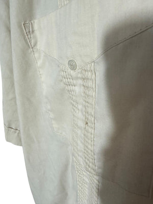 Vintage Guayabera tan men's shirt 3x Supreme