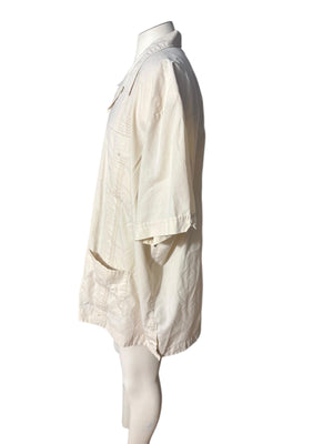 Vintage Guayabera tan men's shirt 3x Supreme